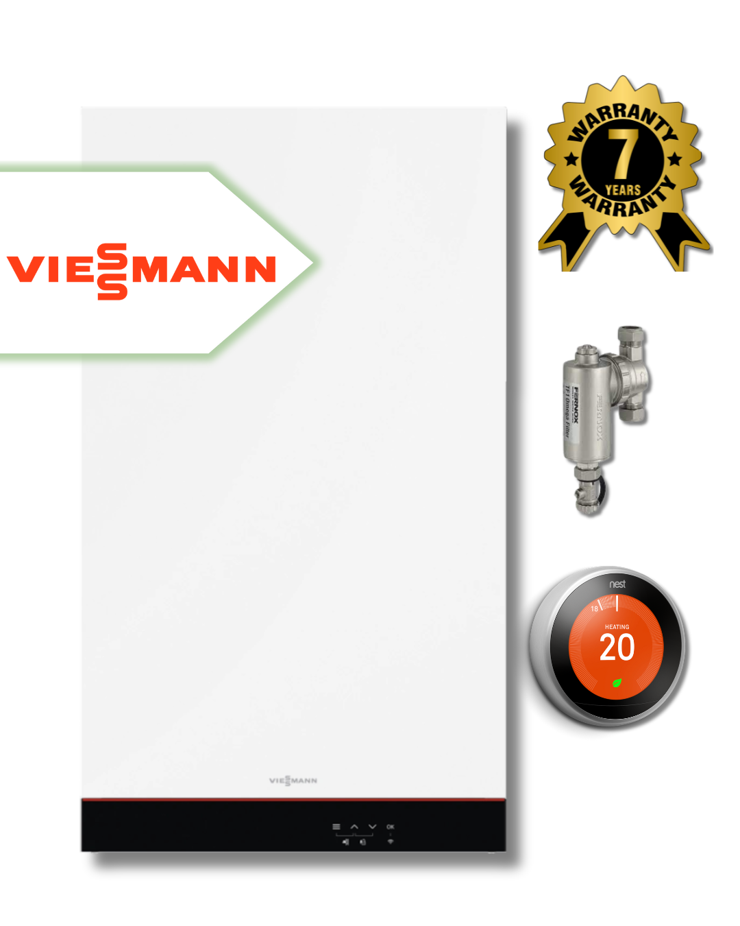 Viessmann Vitodens 050-W Boiler Installation Worthing
